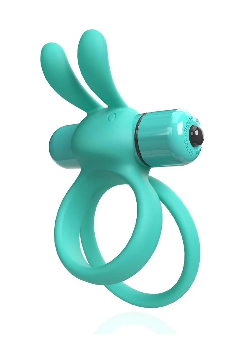 4b Ohare XL Rechargeable Silicone Rabbit Vibrating Cock Ring - Image 3