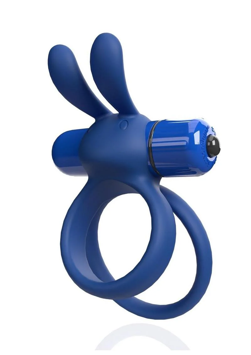4b Ohare XL Rechargeable Silicone Rabbit Vibrating Cock Ring - Image 9