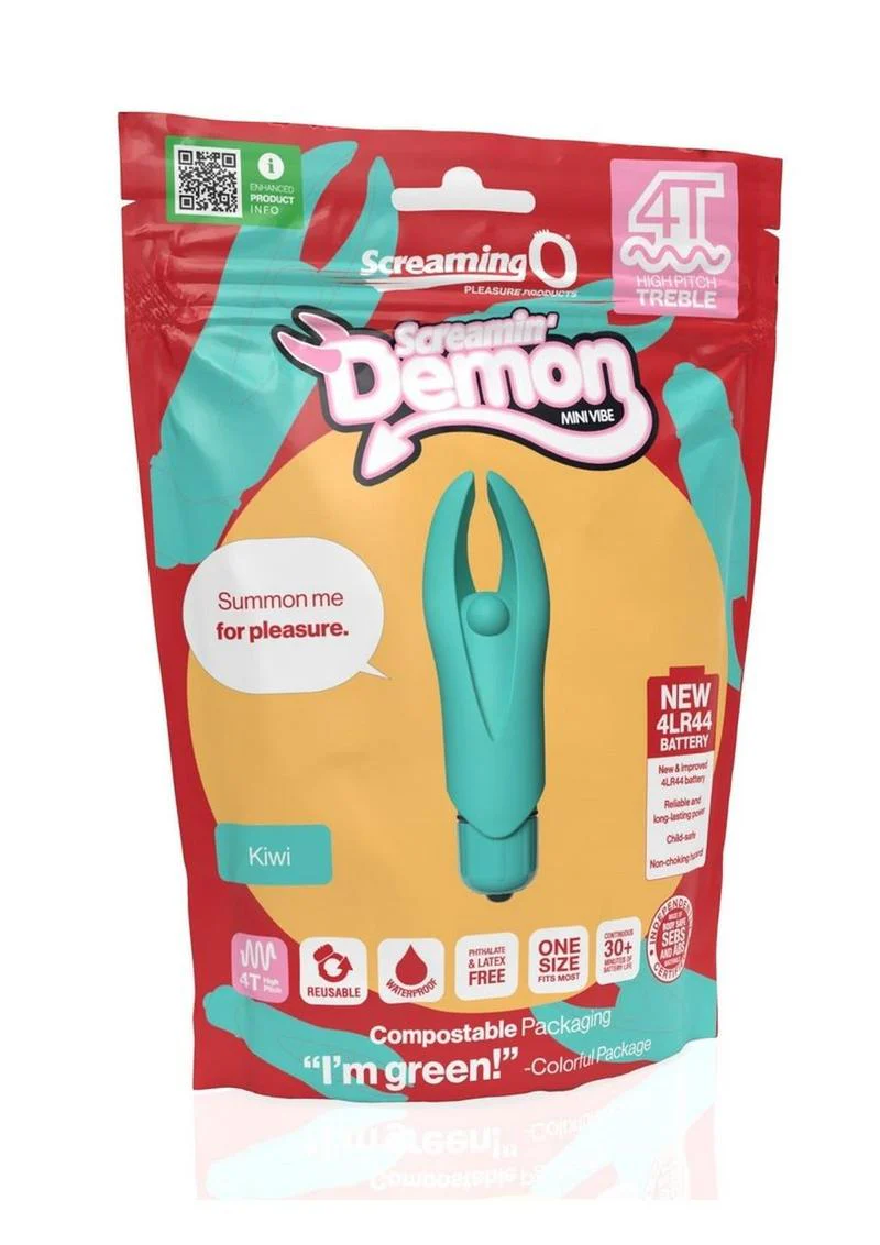 4t Demon Rechargeable Silicone Mini Clitoral Stimulating Vibrator - Image 6