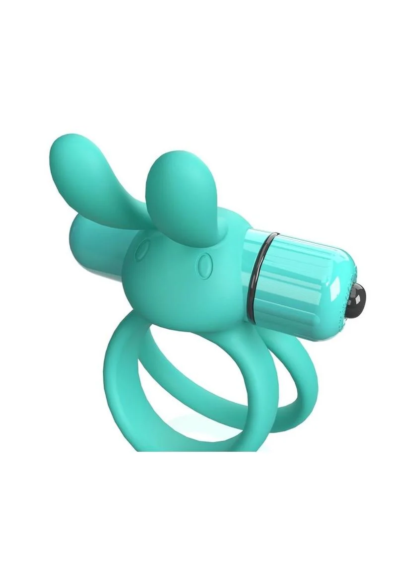 4t Ohare XL Rechargeable Silicone Rabbit Vibrating Cock Ring - Image 4