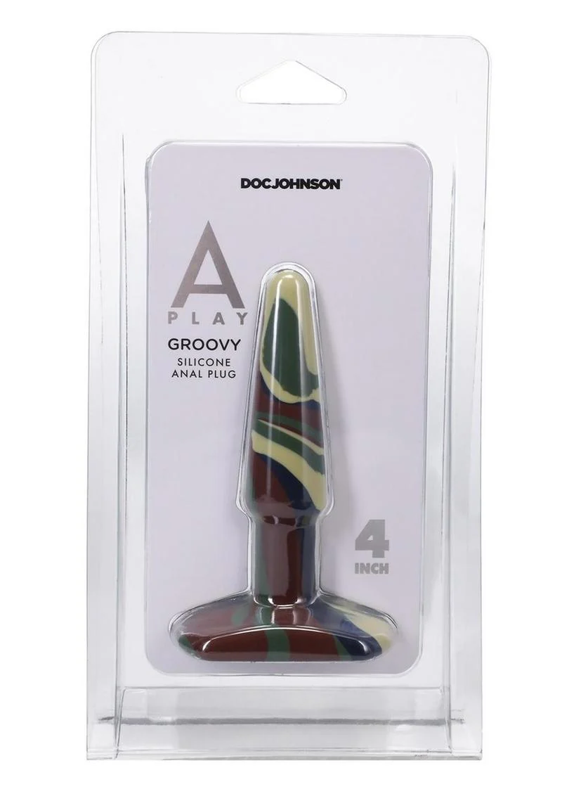 A-Play Groovy Silicone Anal Plug - Image 4