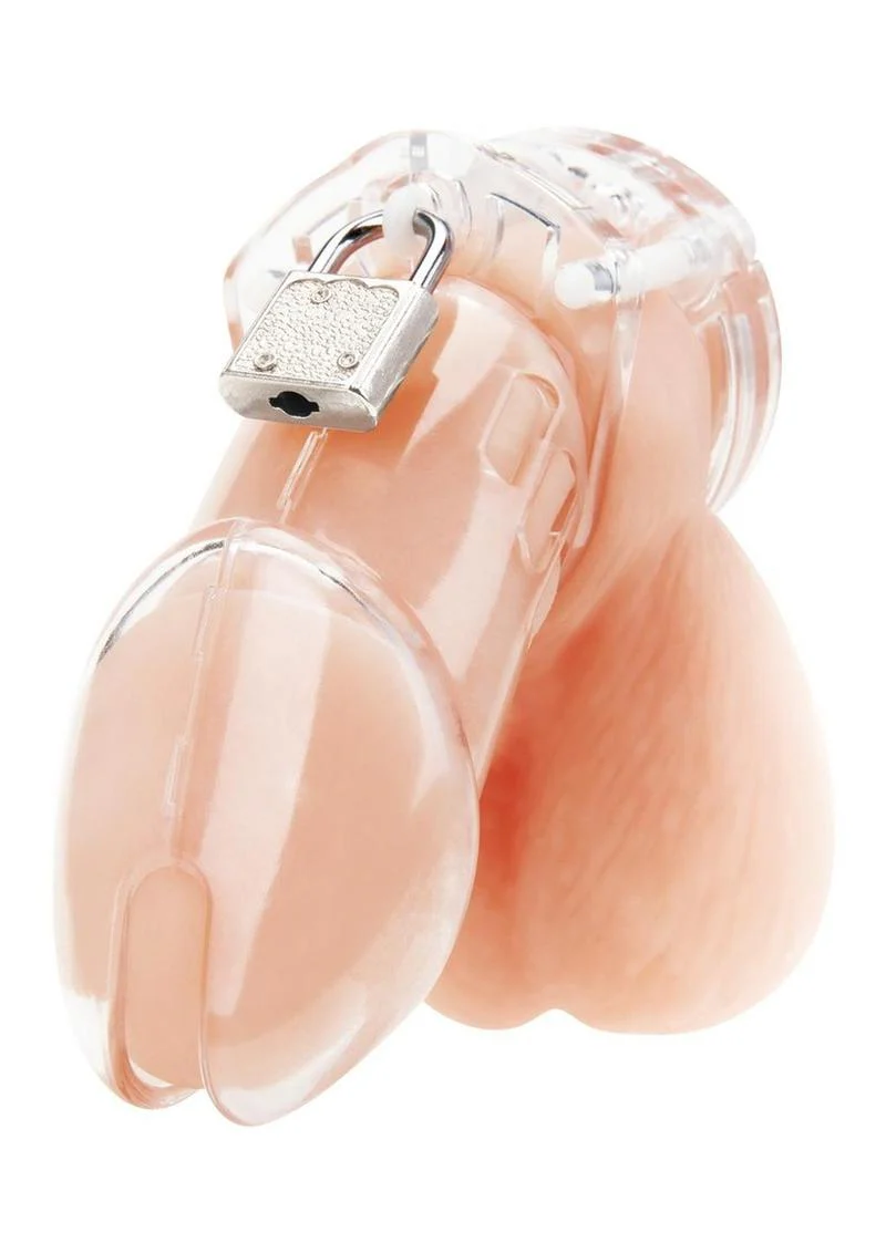 Acrylic See-Thru Chastity Cage - Image 4