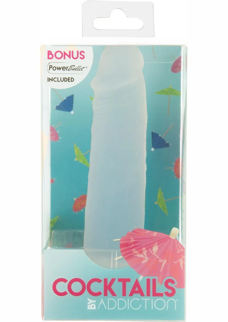 Addiction Cocktails Vibrating Silicone Dildo - Image 4