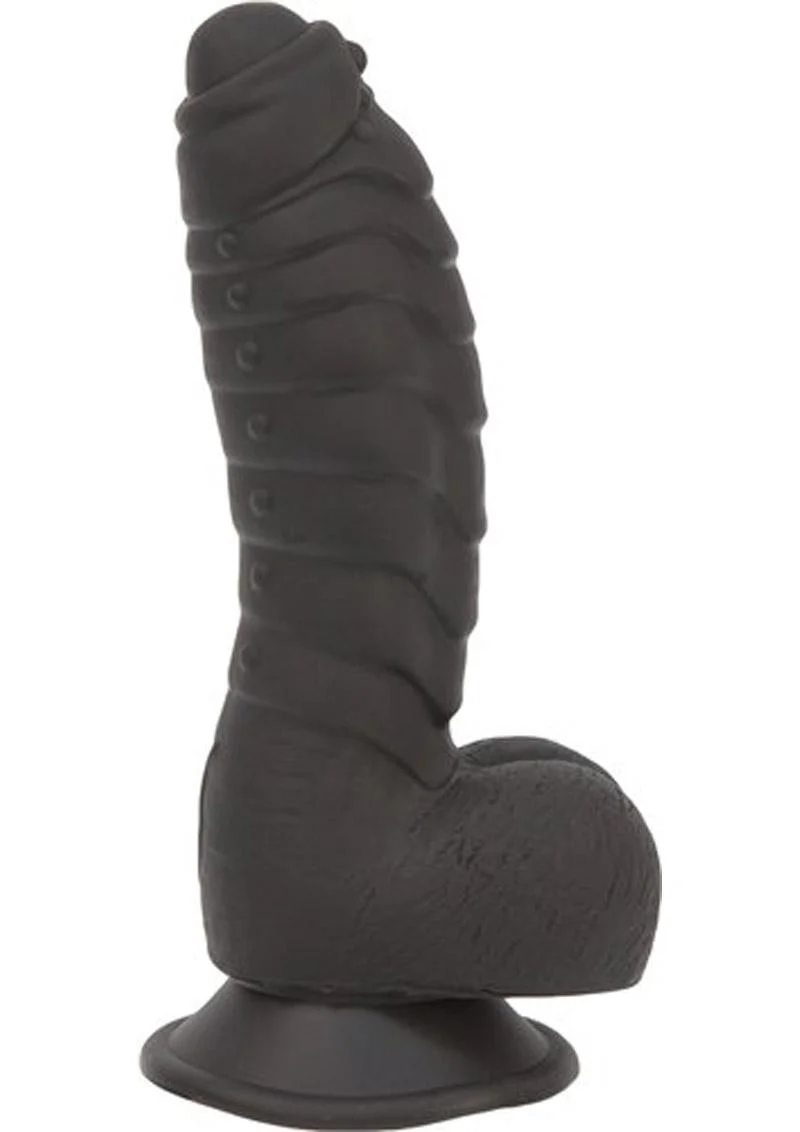 Addiction Toy Collection Ben Silicone Dildo with Balls - Image 3