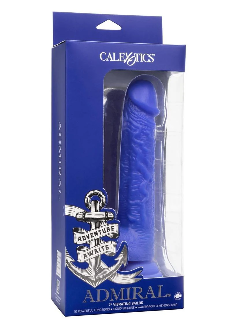 Admiral Vibrating Sailor Rechargeable Silicone Dildo - Image 3