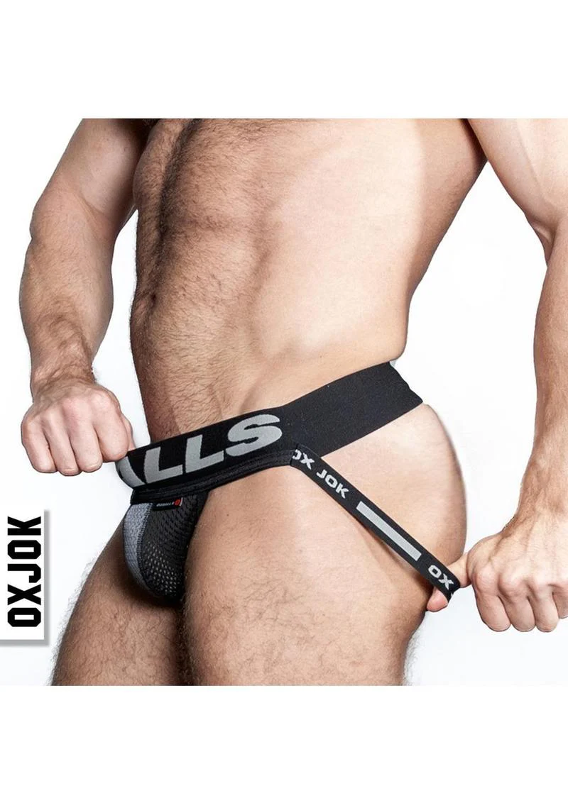 Airmesh Upthrust Slider-Strap Jock - Tar - Image 4