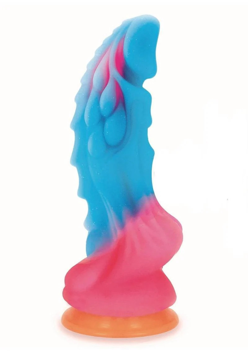 Alien Nation Glow Dragon Silicone Glow In The Dark Creature Dildo - Image 2