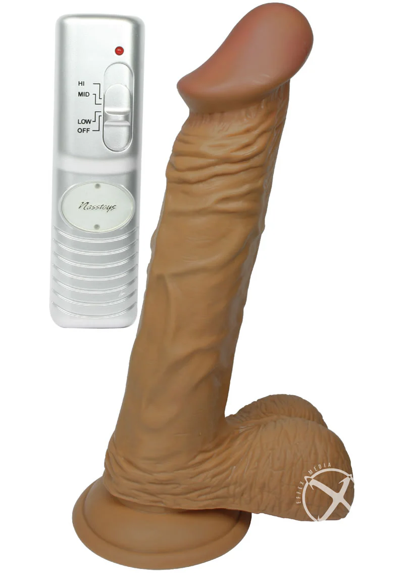 All American Whoppers Vibrating Dildo with Balls Latin - Image 4