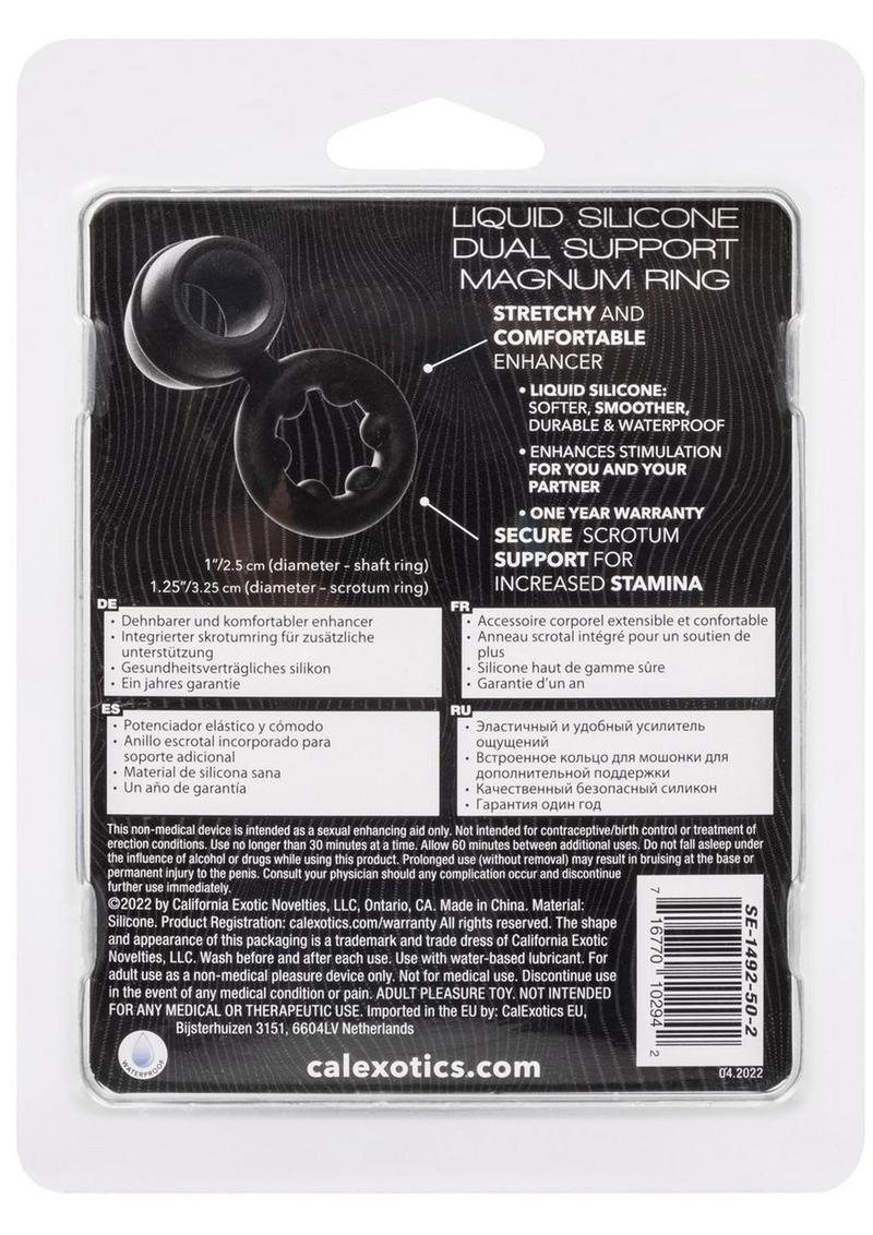 Alpha Liquid Silicone Dual Magnum Ring - Image 3