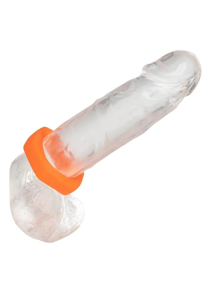 Alpha Liquid Silicone Prolong Sexagon Cock Ring - Image 2