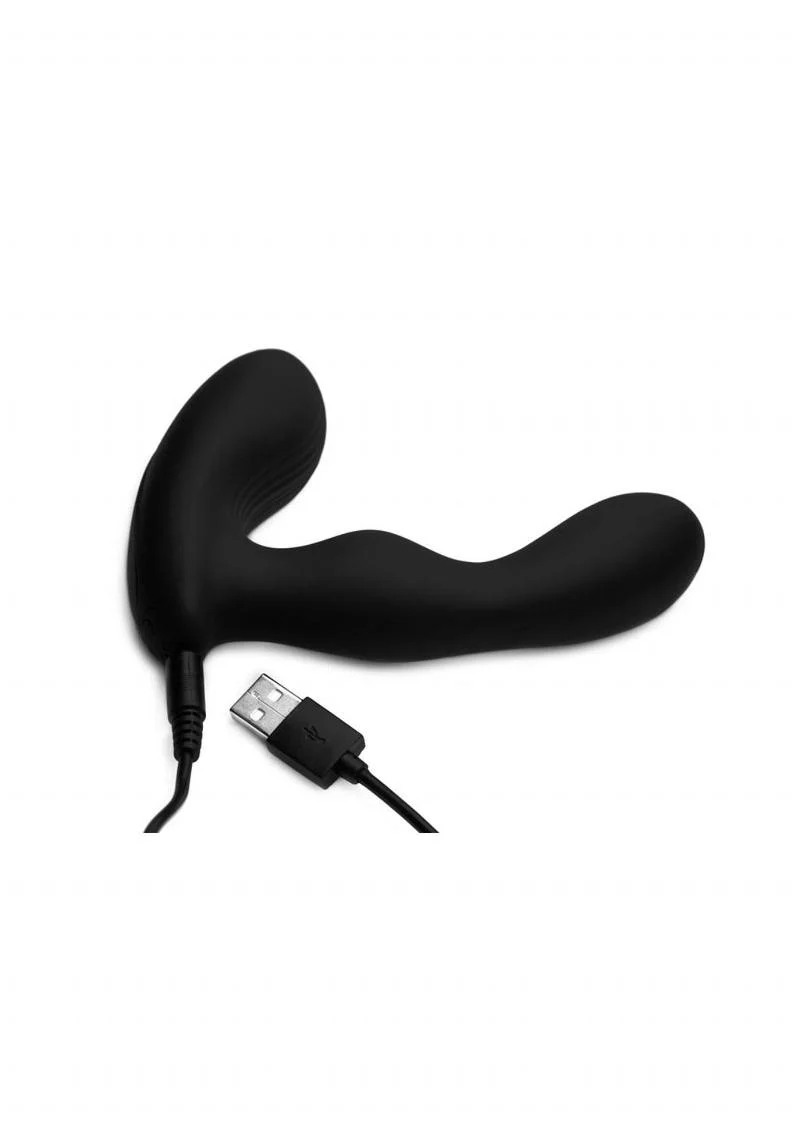 Alpha-Pro P-Stroke Silicone Prostate Stimulator with Stroking Shaft - Image 3