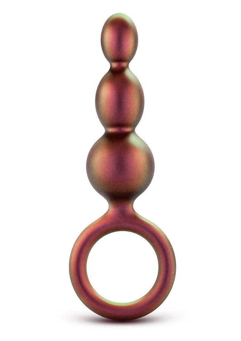 Anal Adventures Matrix Beaded Loop Silicone Plug - Image 4
