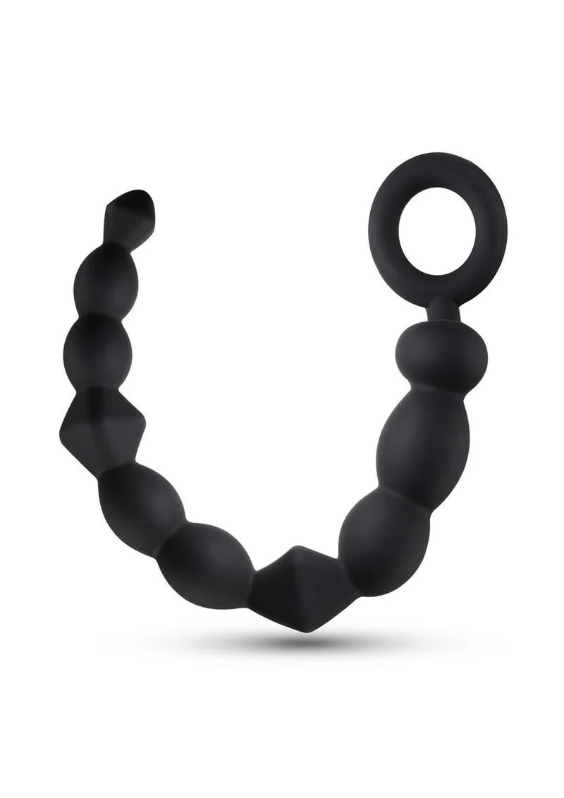 Anal Adventures Platinum Silicone Beginner Anal Beads