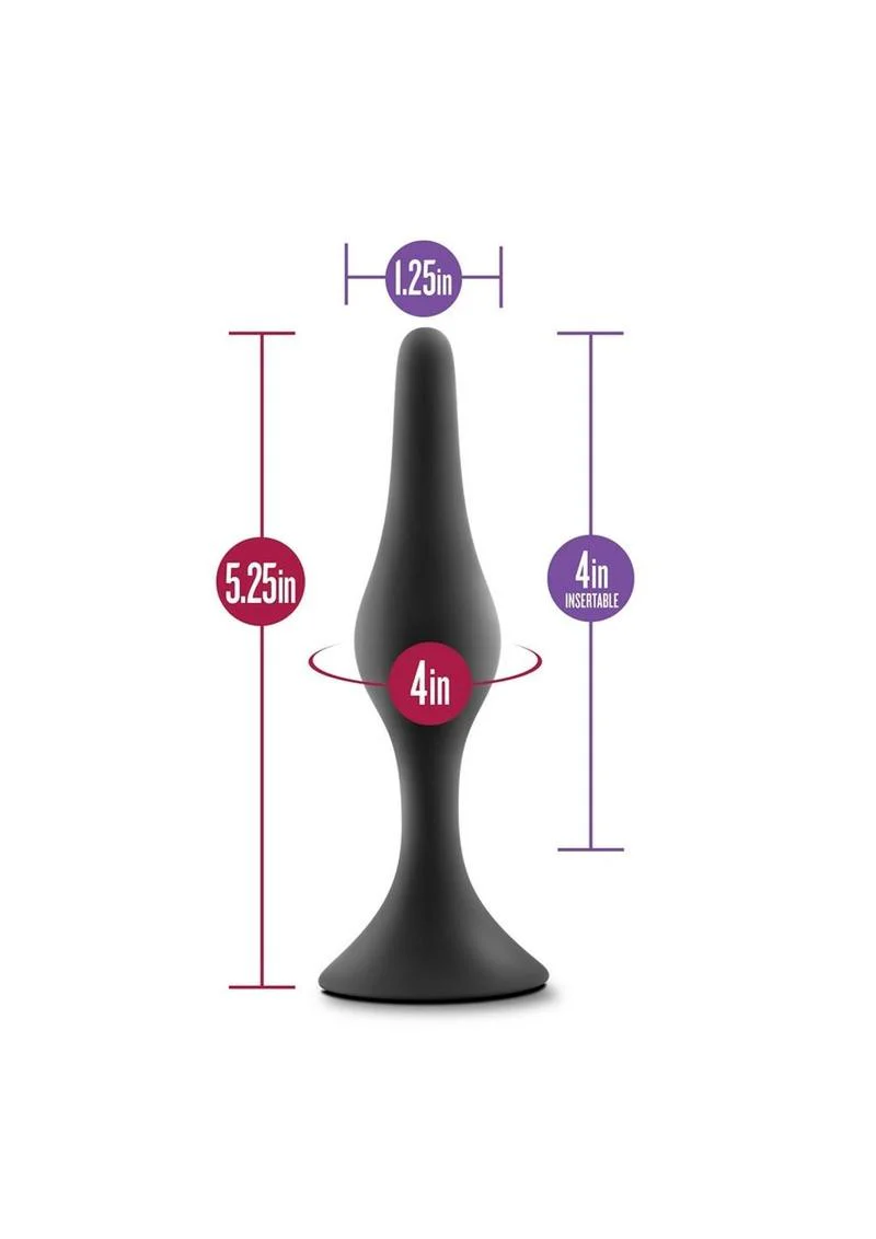 Anal Adventures Platinum Silicone Beginner Plug - Image 10
