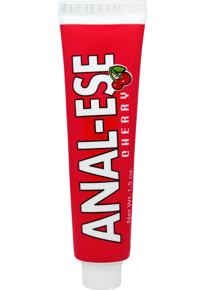 Anal-Ese Desensitizing Anal Cream 1.5oz - Cherry Flavor - Image 2