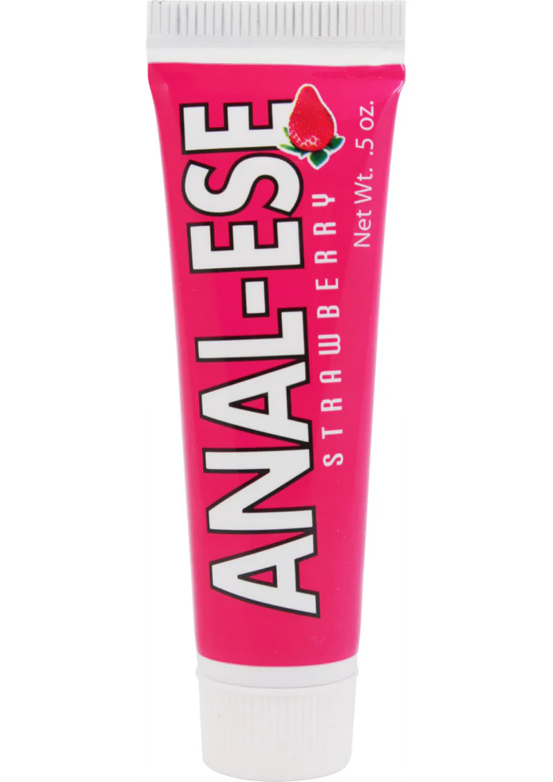 Anal-Ese Desensitizing Anal Gel .5oz - Strawberry Flavor - Image 2