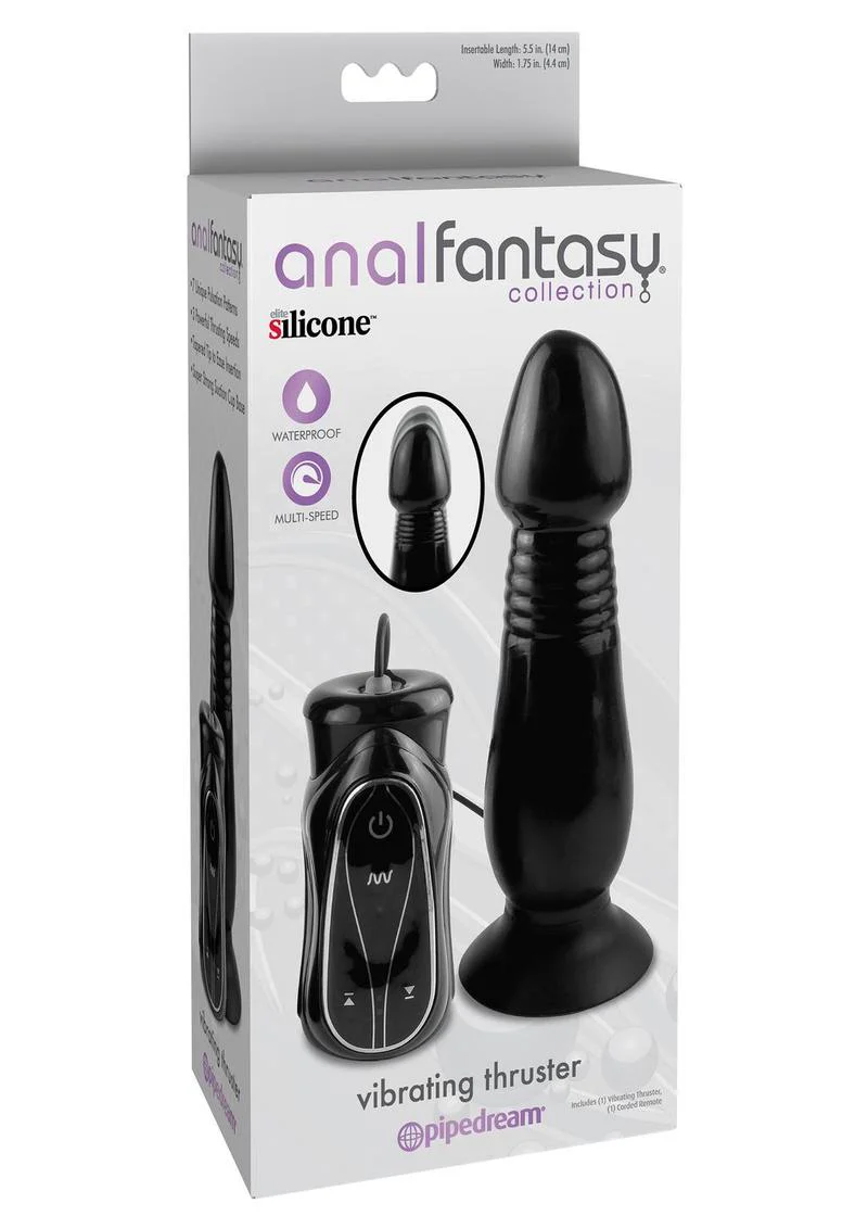 Anal Fantasy Collection Silicone Vibrating Thruster Waterproof - Image 3