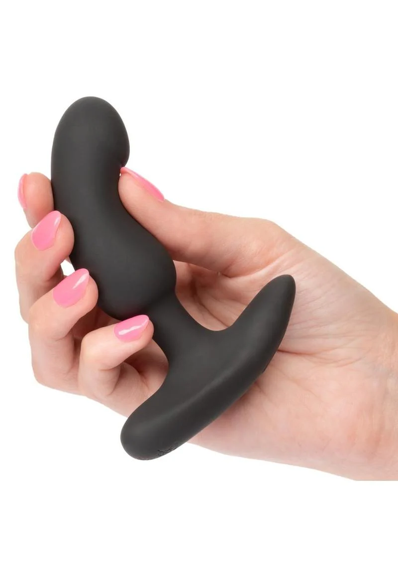 Anal Toys Rechargeable Curved Probe Silicone Anal Stimulator - Image 4