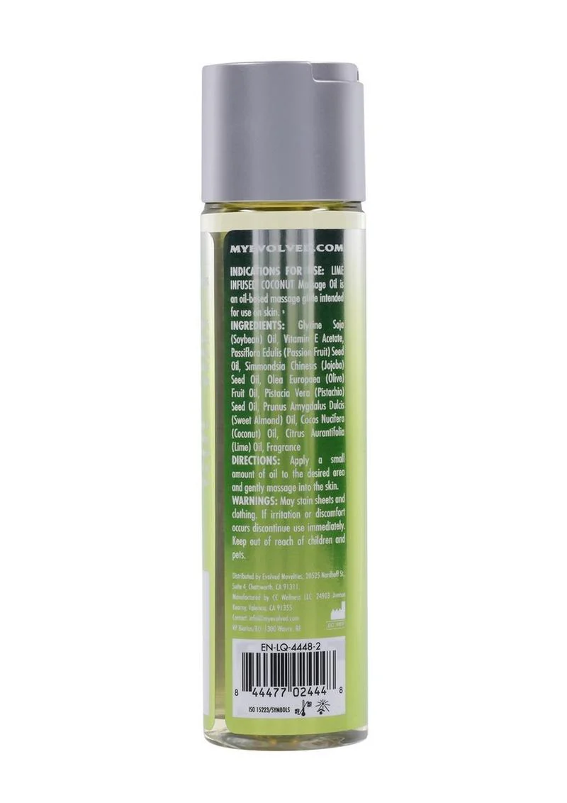 Anoint Perfumery Massage Oil Lime Infused Coconut - Image 3