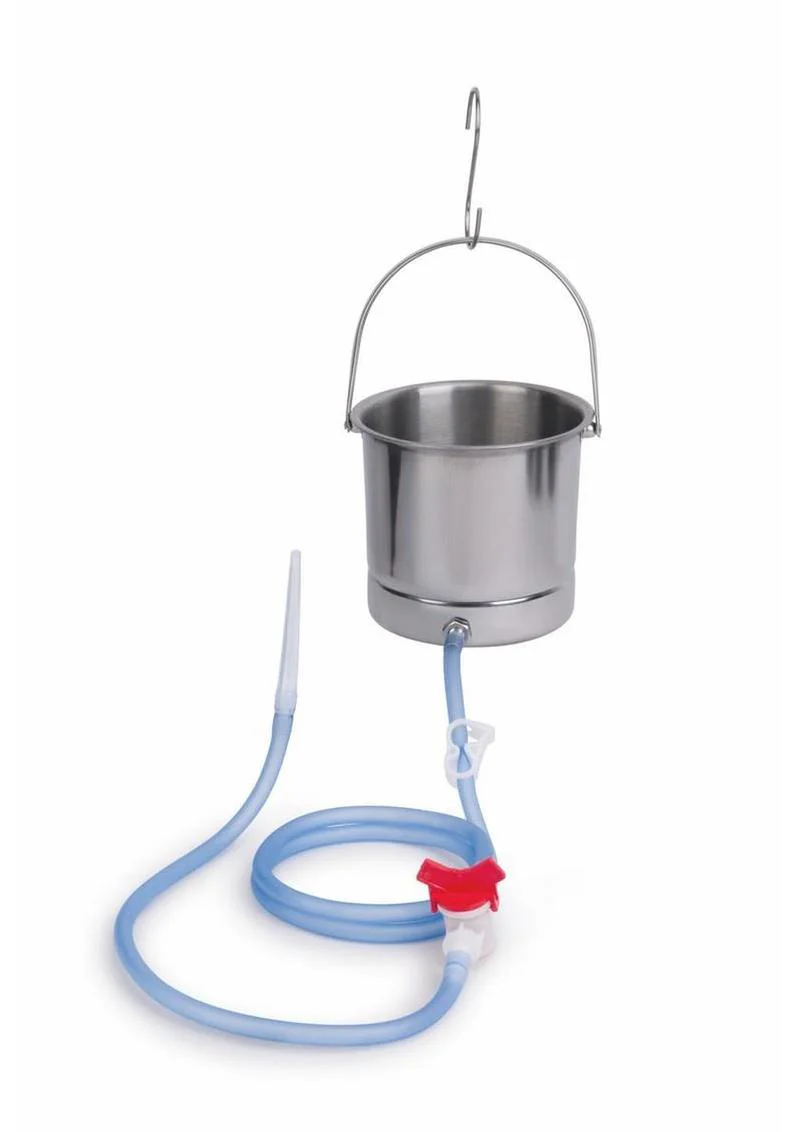 Aquaclean Stainless Steel Bucket Mate Set with Interchangeable Nozzle