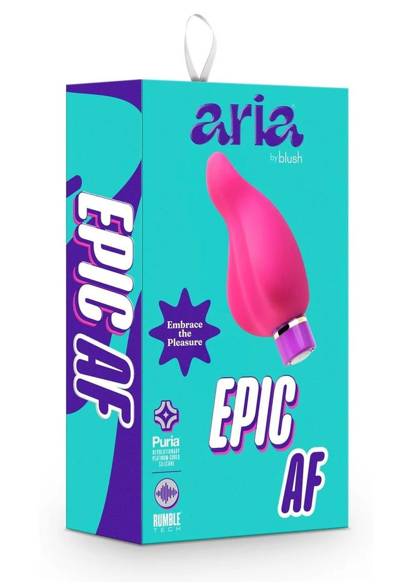 Aria Epic AF Rechargeable Silicone Vibrator - Image 4