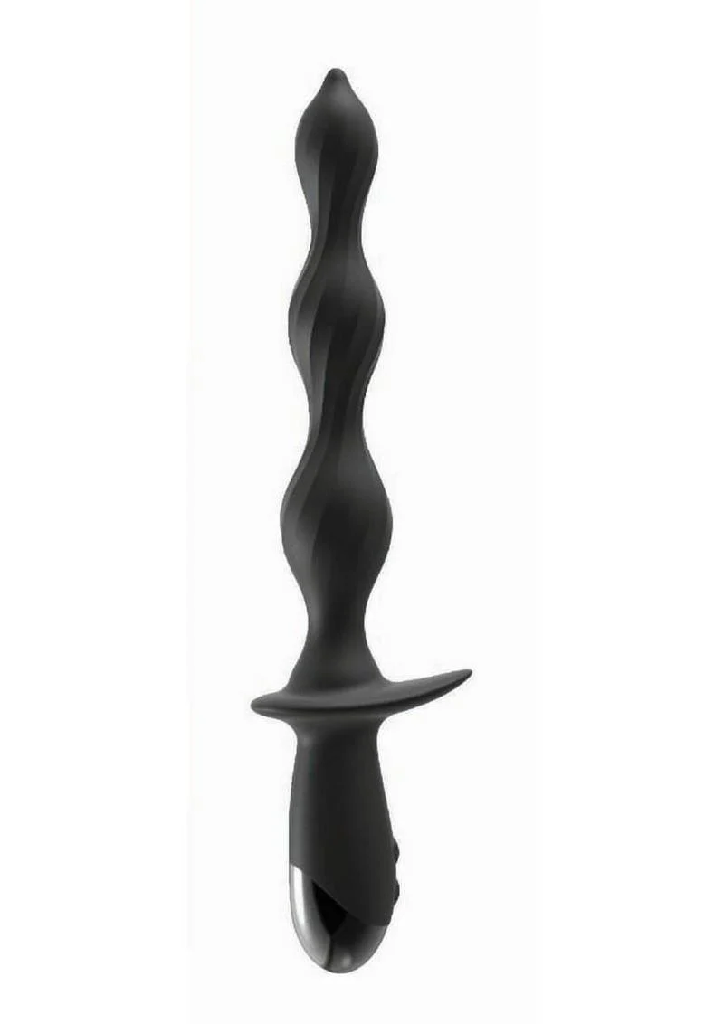 Ass-Sation Deep Dive Contoured Wand Rechargeable Silicone Anal Probe
