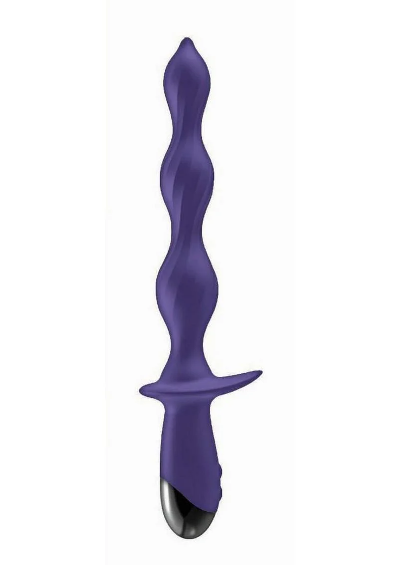 Ass-Sation Deep Dive Contoured Wand Rechargeable Silicone Anal Probe - Image 3
