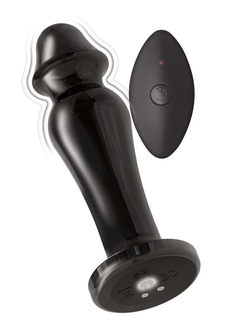 Ass-Sation Remote Control Rechargeable Vibrating Metal Anal Lover - Image 7