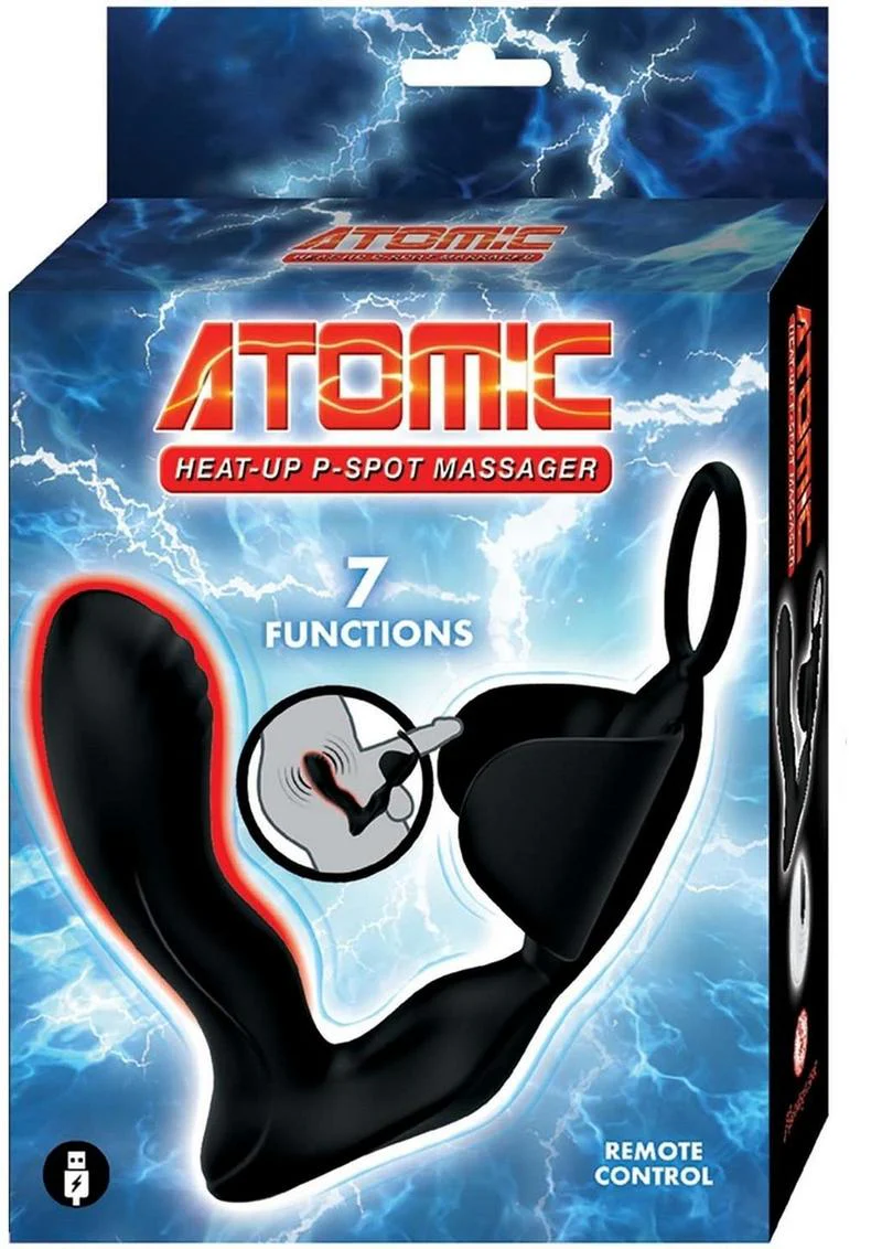 Atomic Heat Up Rechargeable Silicone Massager - Image 2