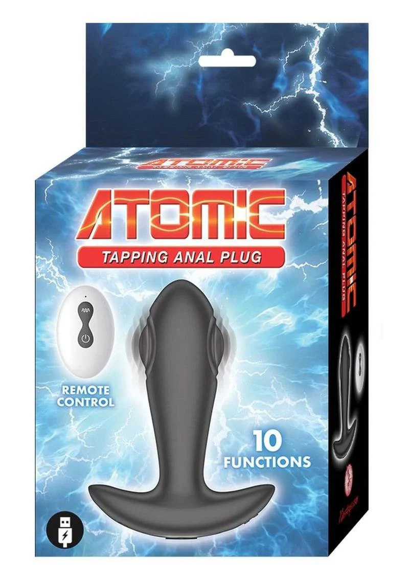 Atomic Tapping Rechargeable Silicone Anal Plug - Image 2