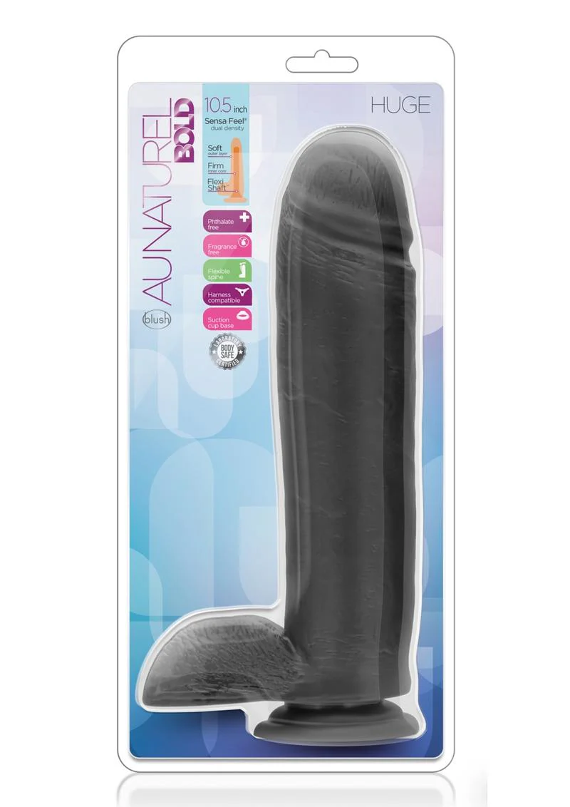 Au Naturel Bold Huge Dildo with Suction Cup - Image 3