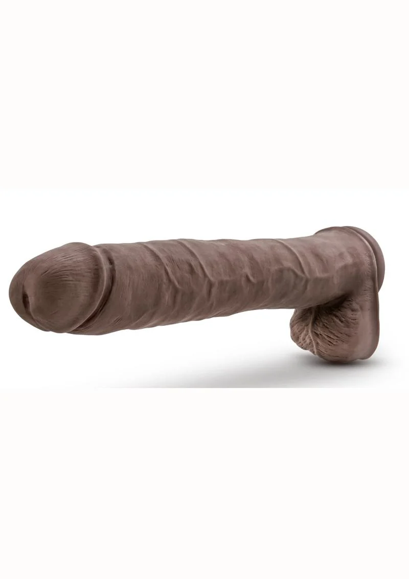 Au Naturel Daddy Sensa Feel Dual Density Dildo with Balls - Image 8