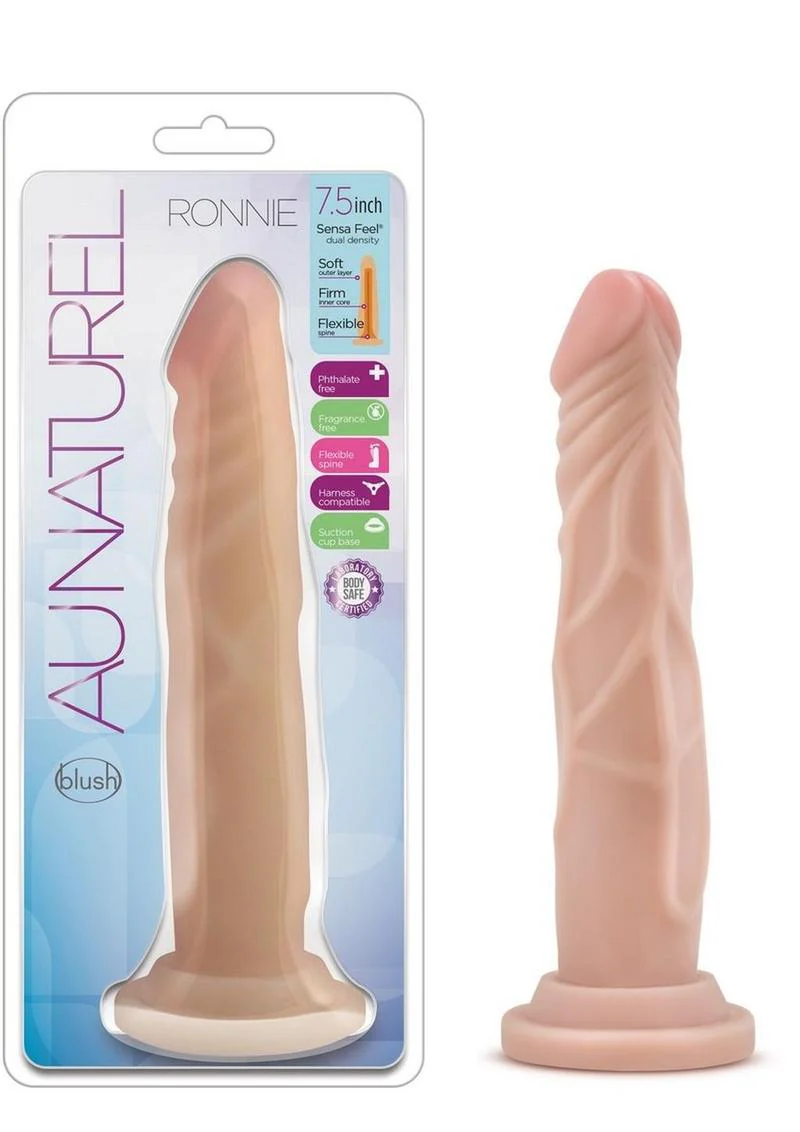 Au Naturel Ronnie Dildo with Suction Cup - Image 3