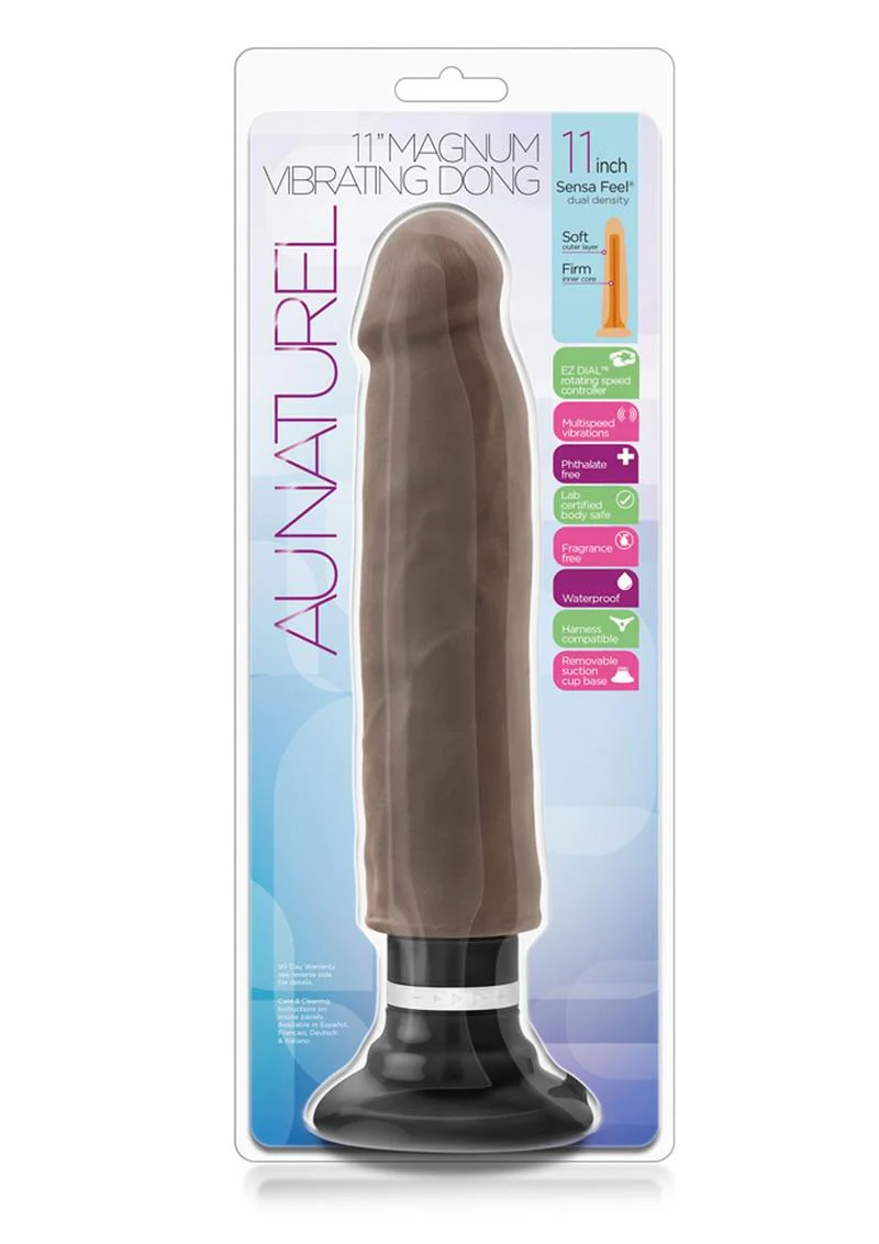 Au Naturel Sensa Feel Magnum Vibrating Dildo - Image 3