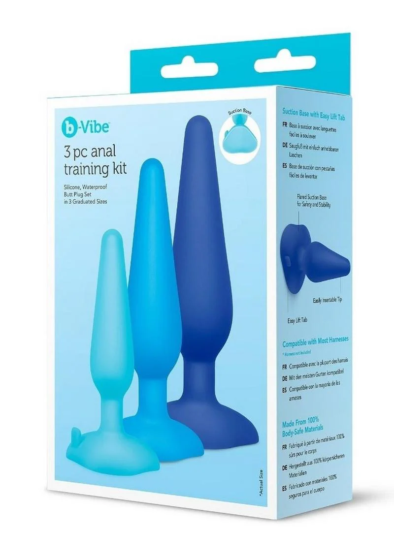 B-Vibe Anal Silicone Training Kit - Image 2