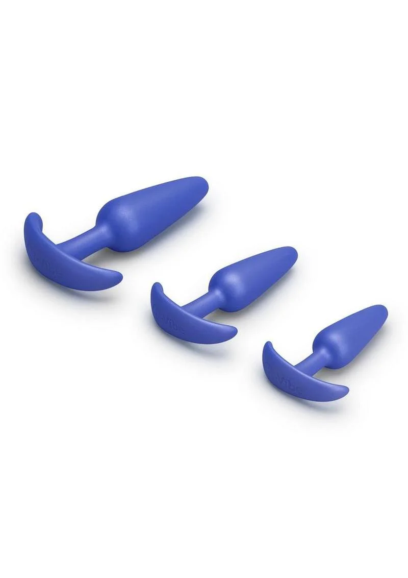 B-Vibe Butties Beginner Booty Bundle Silicone Anal Plug - Image 2