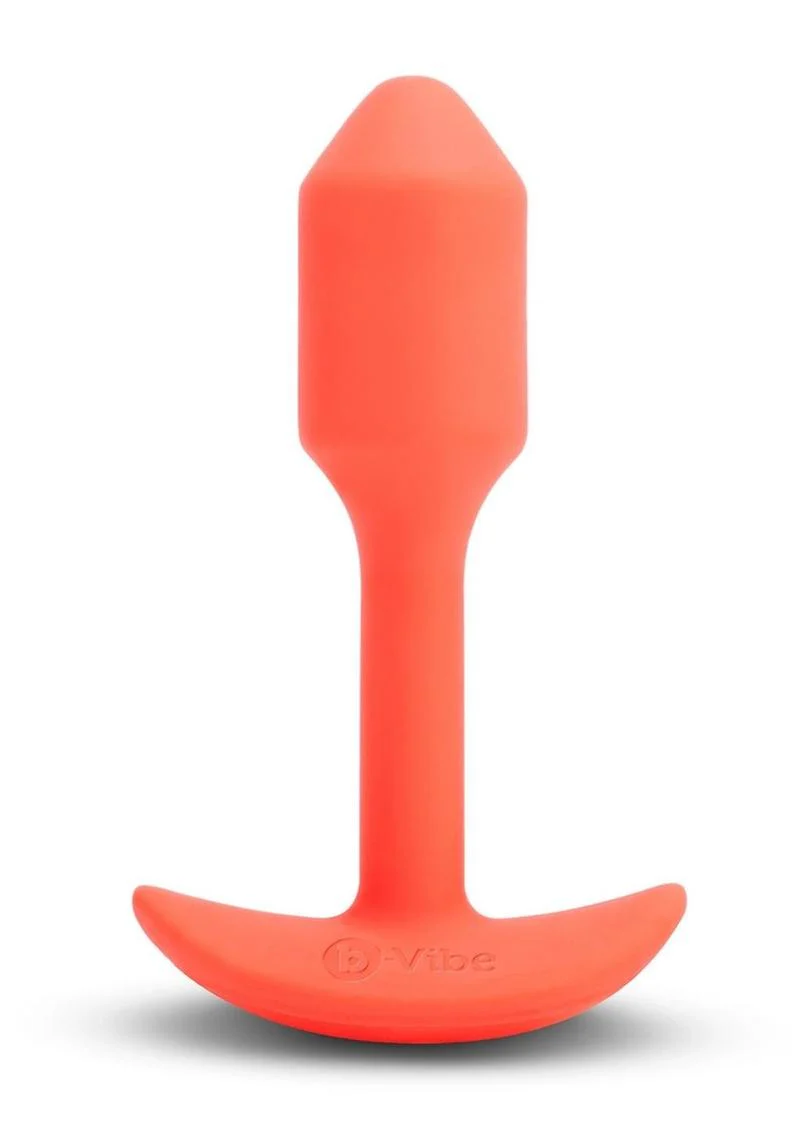 B-Vibe Vibrating Snug Plug Rechargeable Silicone Anal Plug - Image 4