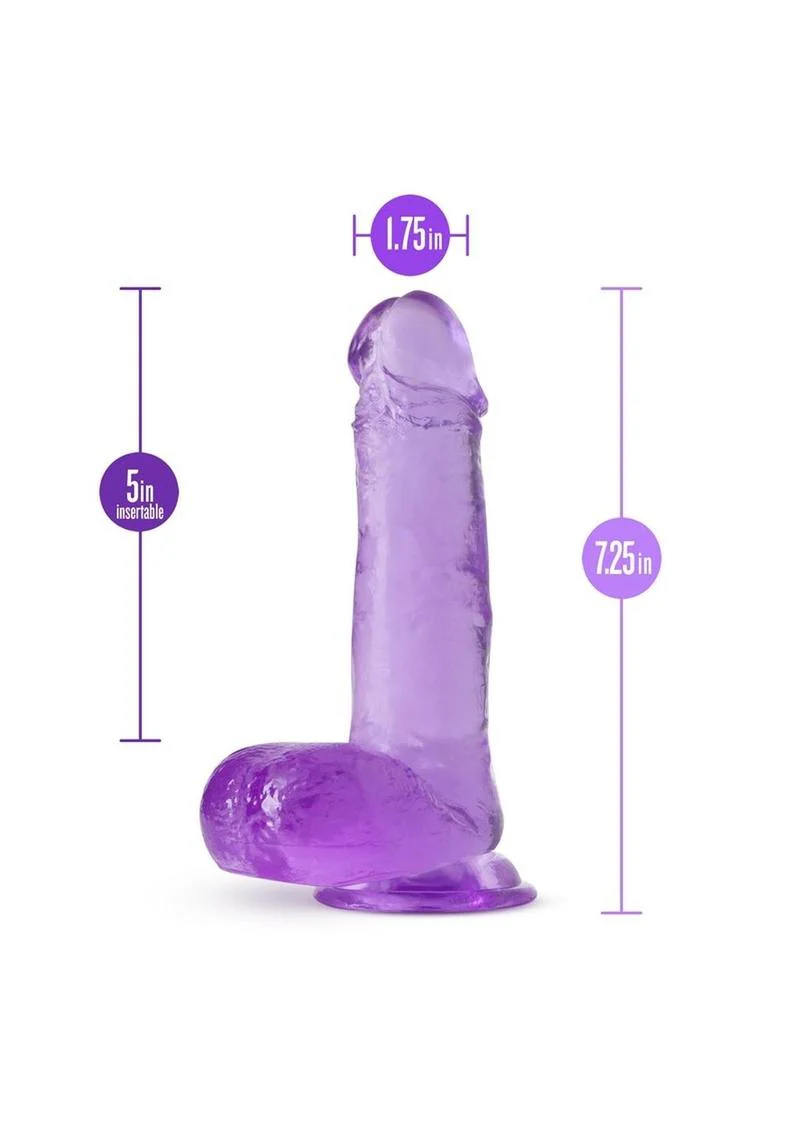 B Yours Plus Rock N' Roll Realistic Dildo with Balls - Image 11