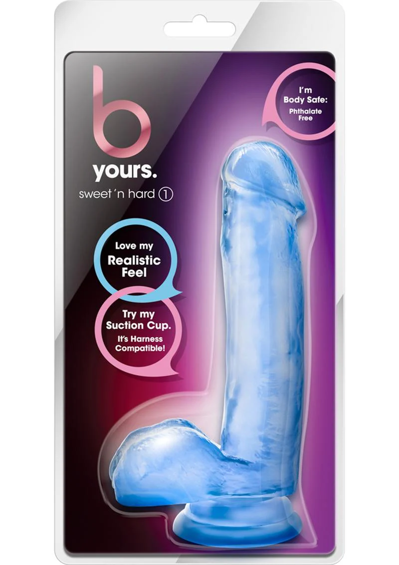 B Yours Sweet N' Hard 1 Dildo with Balls - Image 3