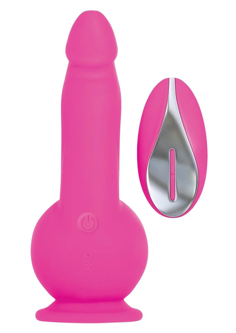 Ballistic Silicone Rechargeable Vibrator with Remote Control - Image 2