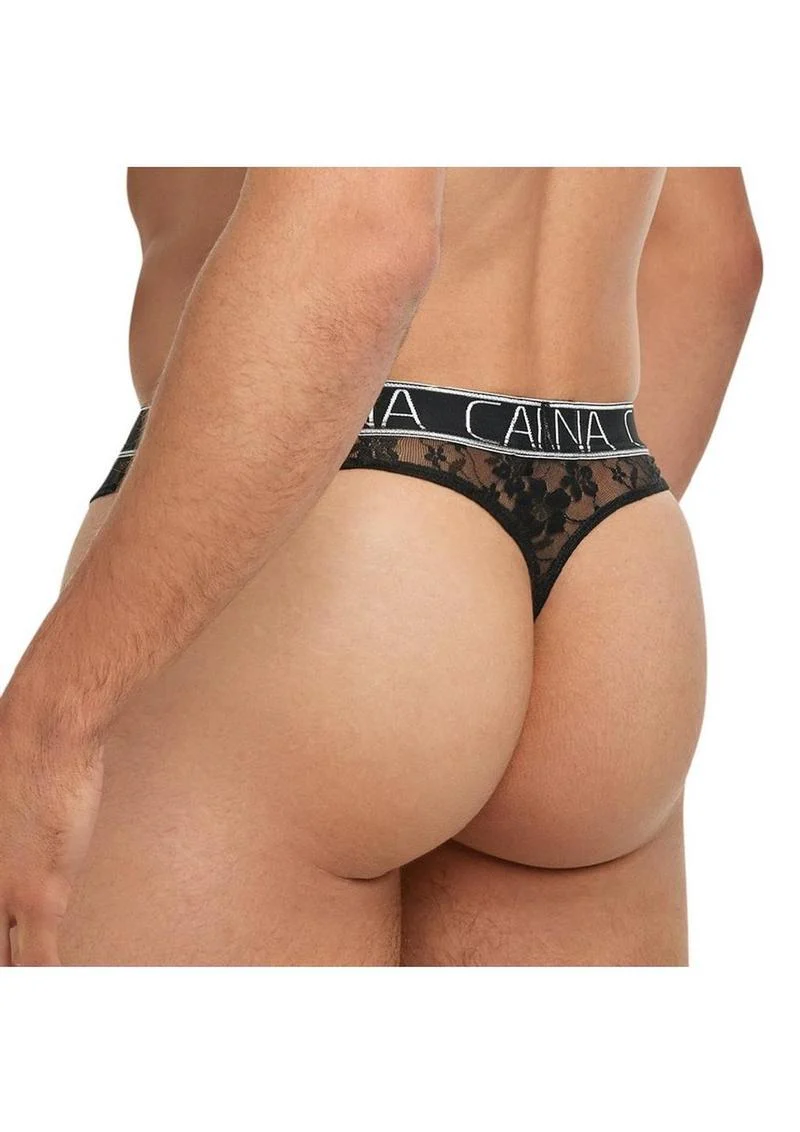 Banana Cabana Lace Nights Thong - Image 3