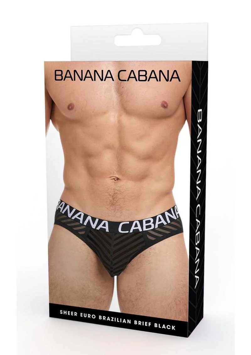 Banana Cabana Sheer Bikini Md/Lg
