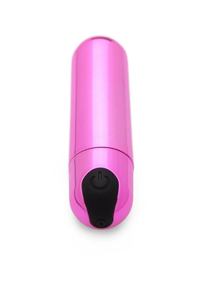 Bang! 10x Vibrating Metallic Rechargeable Bullet Vibrator - Image 12