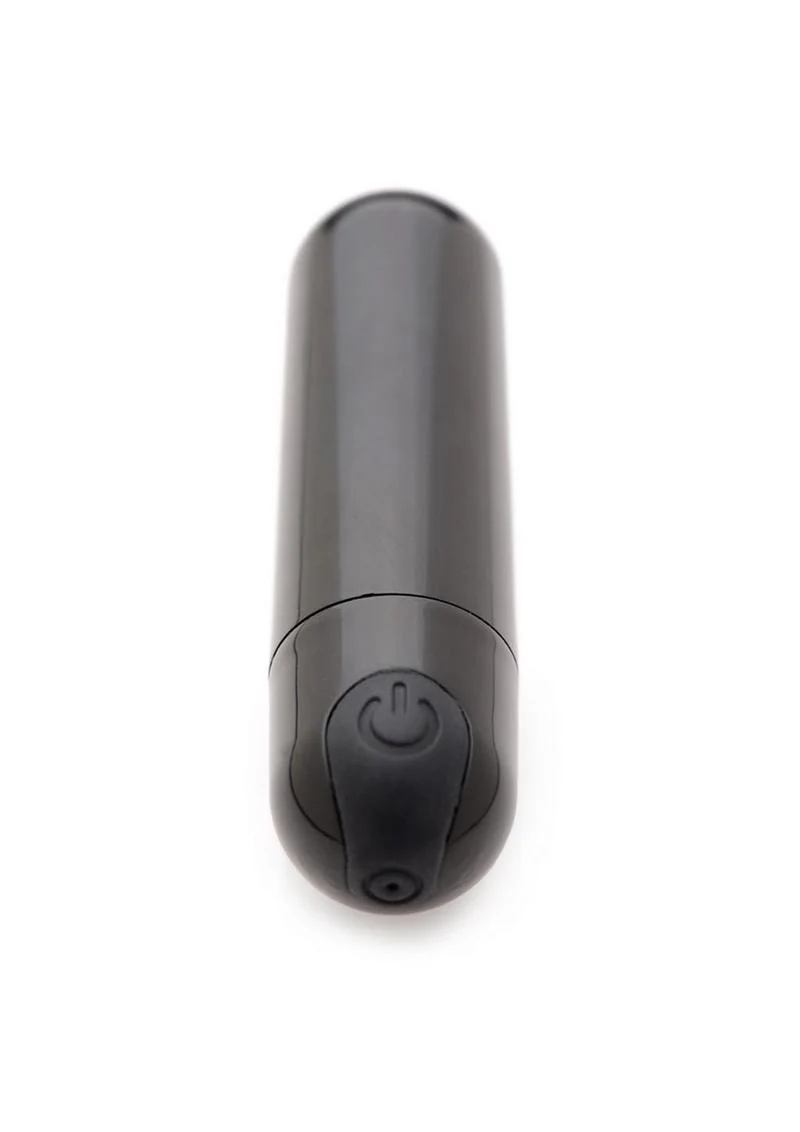 Bang! 10x Vibrating Metallic Rechargeable Bullet Vibrator - Image 2