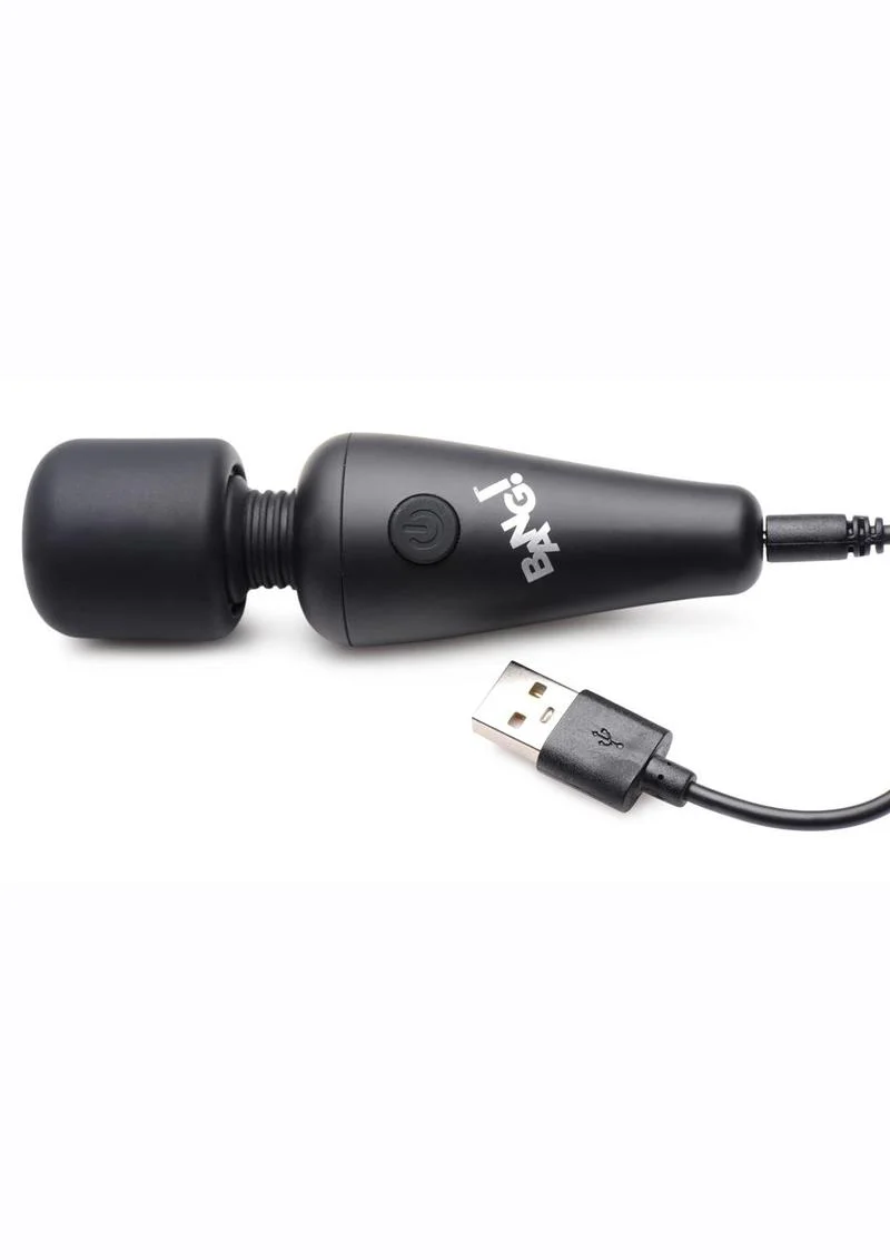Bang! 10x Vibrating Mini Rechargeable Silicone Wand - Image 2