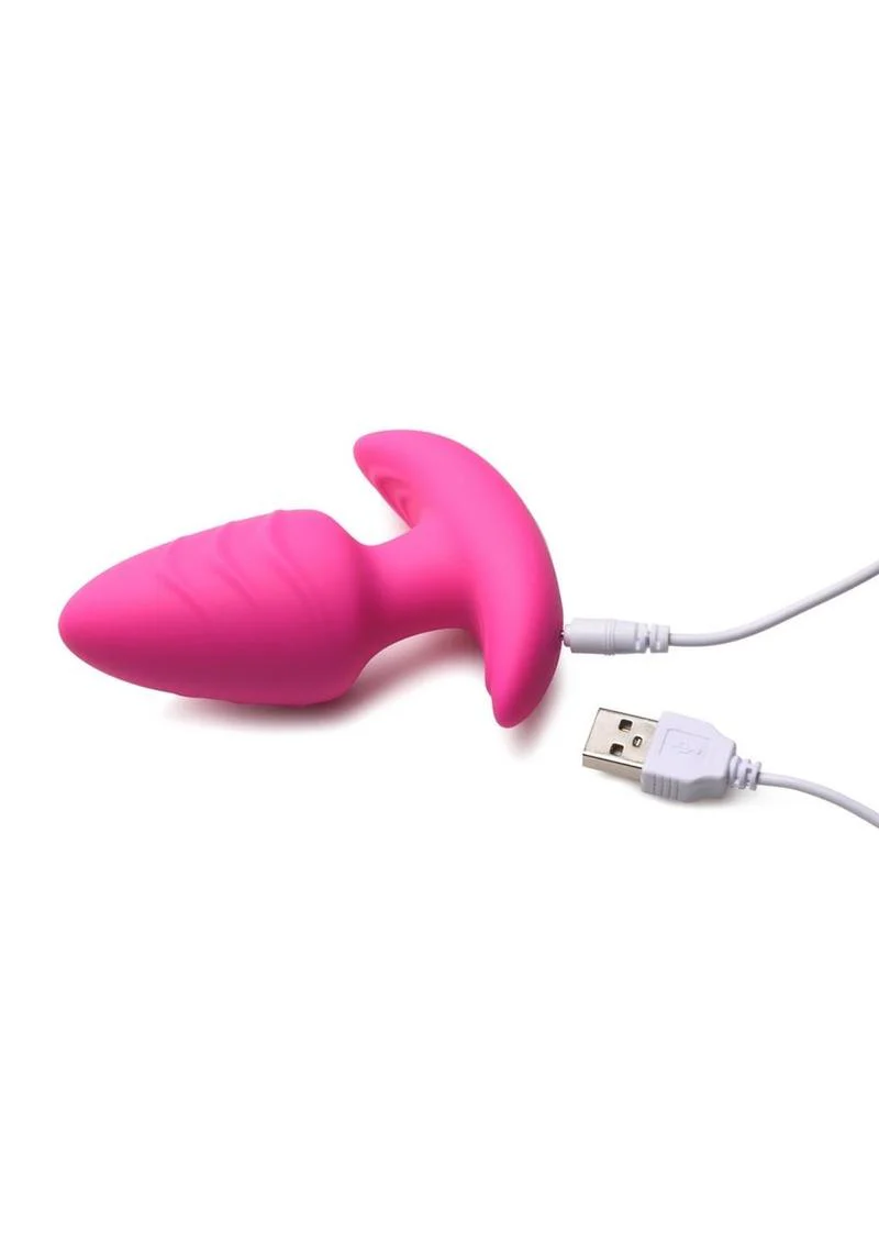 Bang Rotating Vibra Plug W/Remote Pnk - Image 2