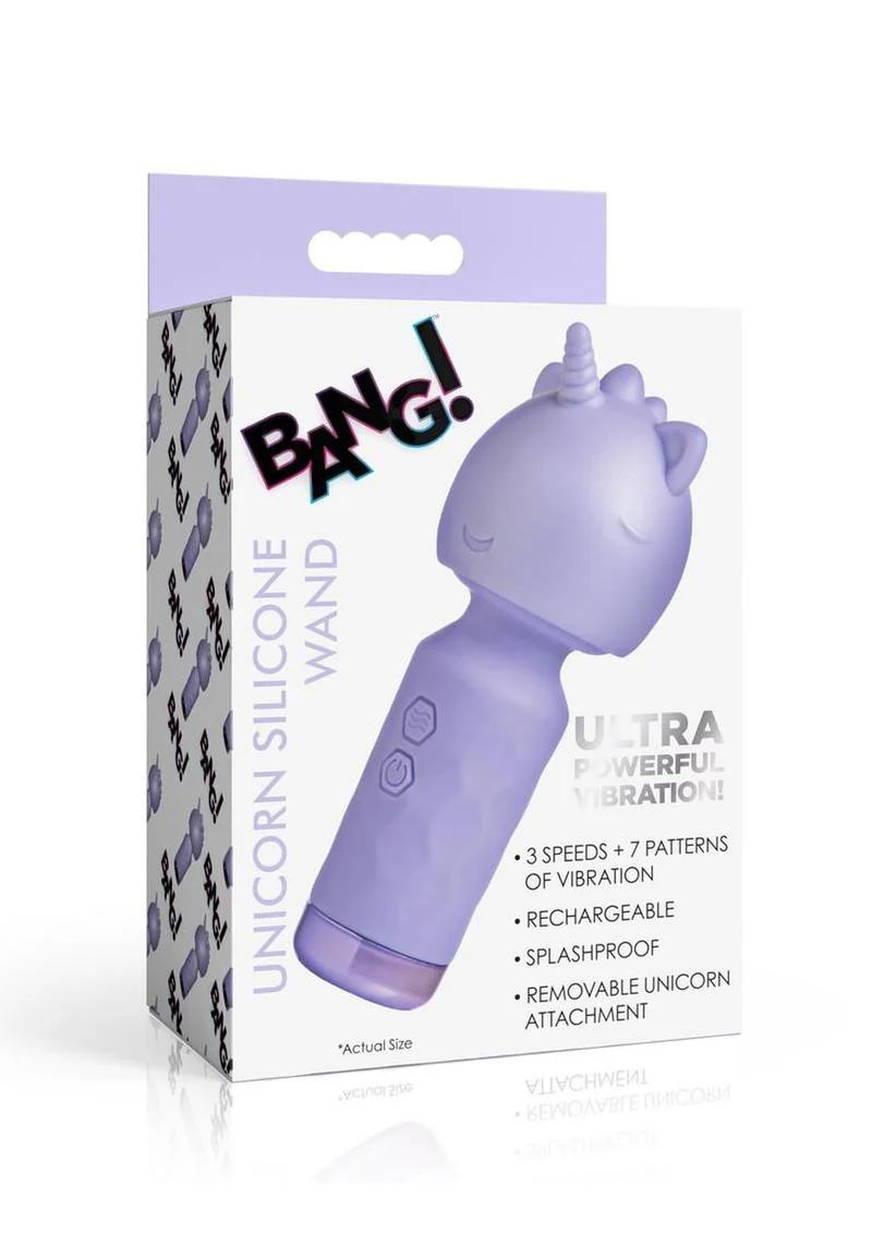 Bang Unicorn Rechargeable Silicone Wand - Image 2