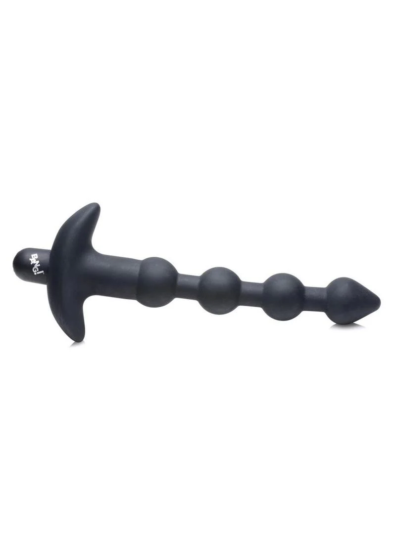 Bang! Vibrating Silicone Rechargeable Anal Beads with Remote Control - Image 2