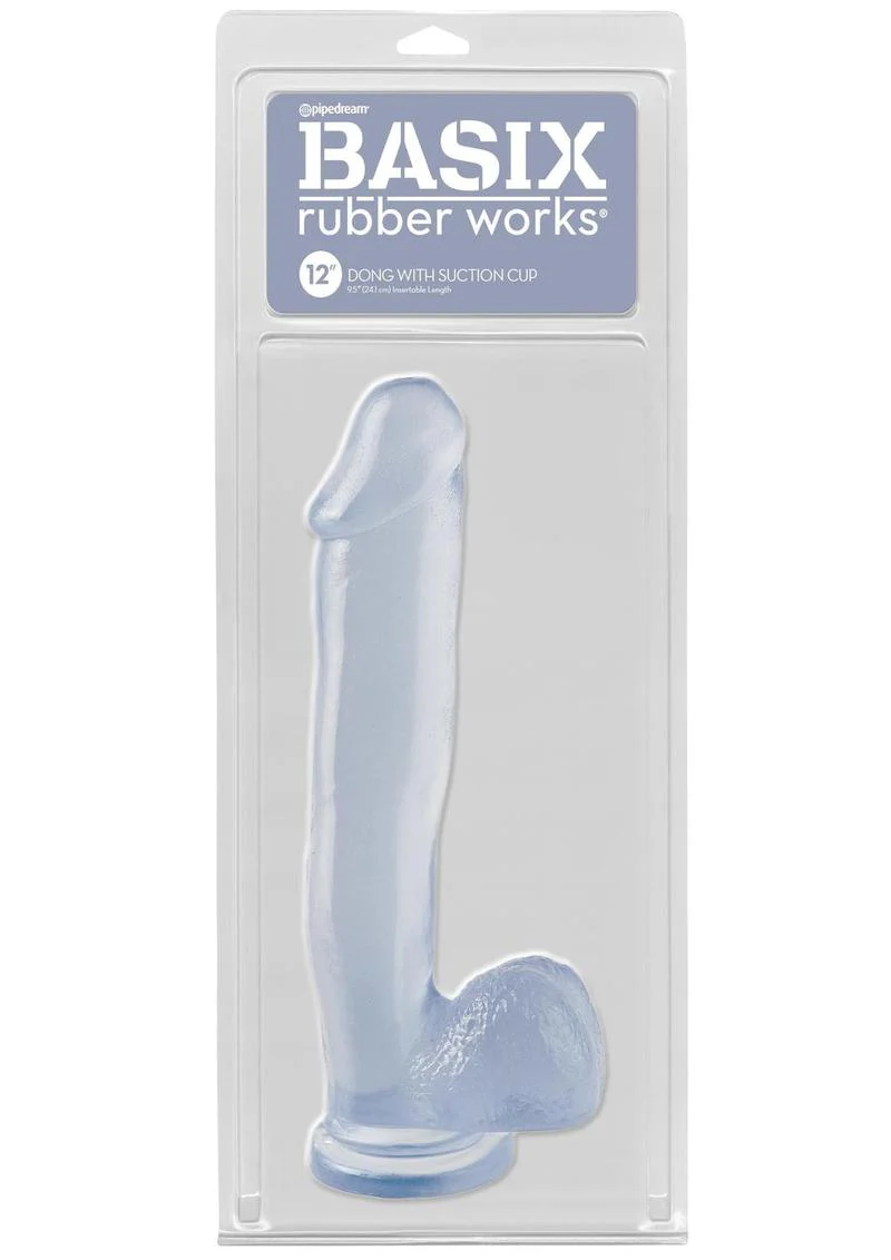 Basix Rubber Works Dong with Suction Cup - Image 4