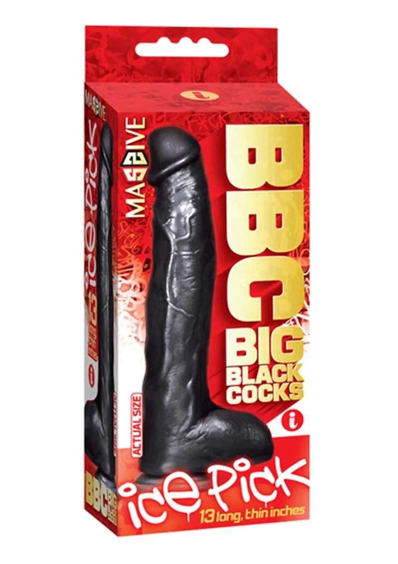 BBC Big Black Cocks Ice Pick Realistic Dildo - Image 2